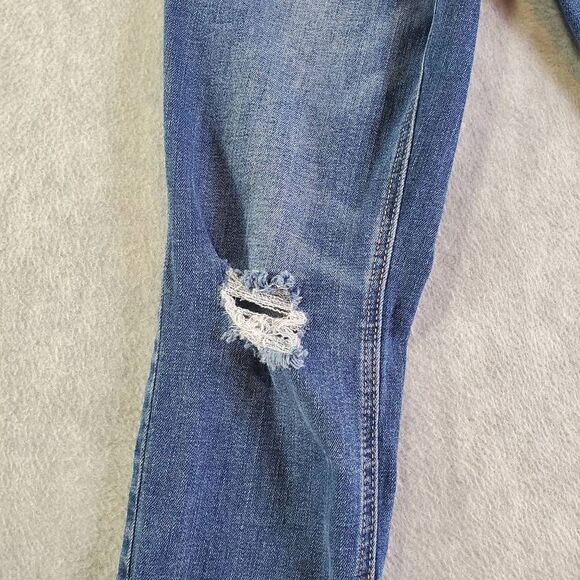 Old Navy Jeans Womens 4 Blue Rockstar Super Skinny High Rise Denim - Picture 3 of 10